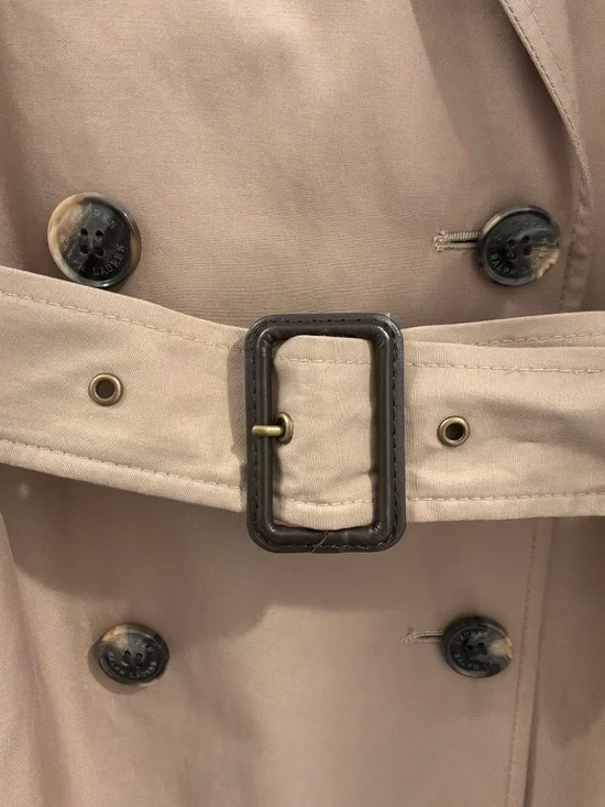 Ralph Lauren Double Breasted Trenchcoat - Picture 4 of 5